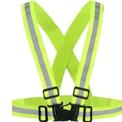 Reflective safety vest with adjustable straps for use with Winner Sky e-bike 16 inch tires