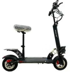 Winner Sky E10 electric bike black scooter with seat and sturdy frame for comfortable riding