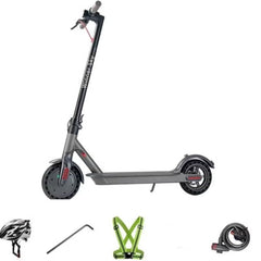 Winner sky electric scooter 350W UAE in black with helmet safety gear and accessories