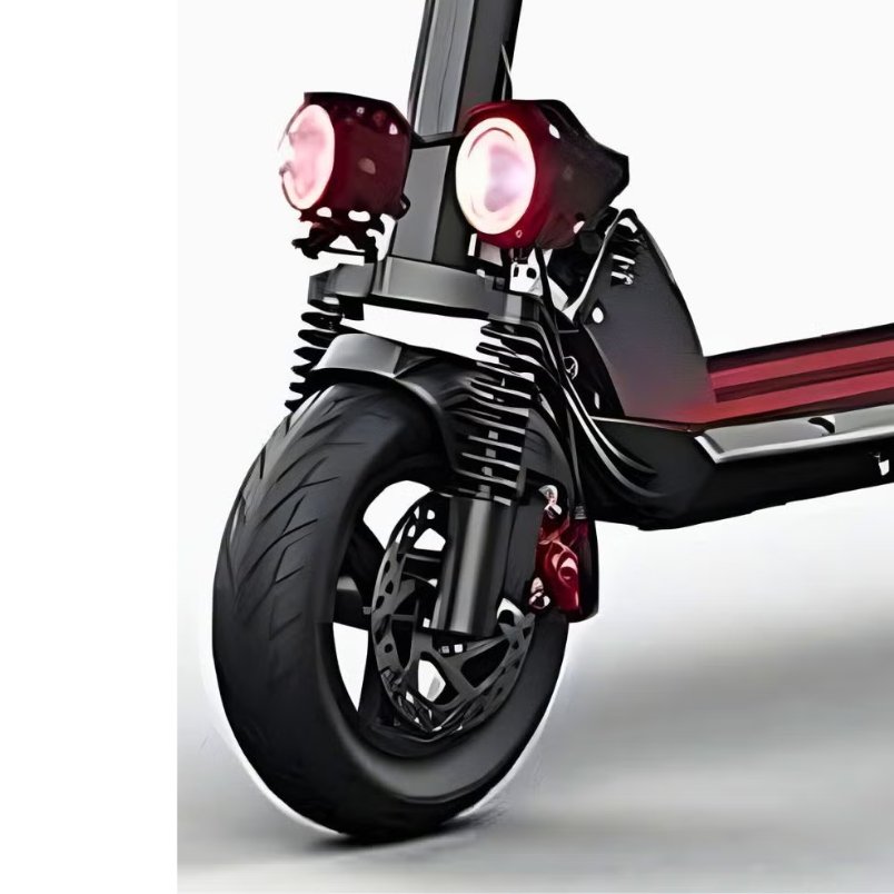 Winner Sky Enhanced E10 Foldable Electric Scooter: Experience Ultimate Convenience with a 1200W Motor, 48V 13Ah Battery, Anti-Theft Features, and an Extra Smooth Ride in Vibrant Red - Mumzar.com