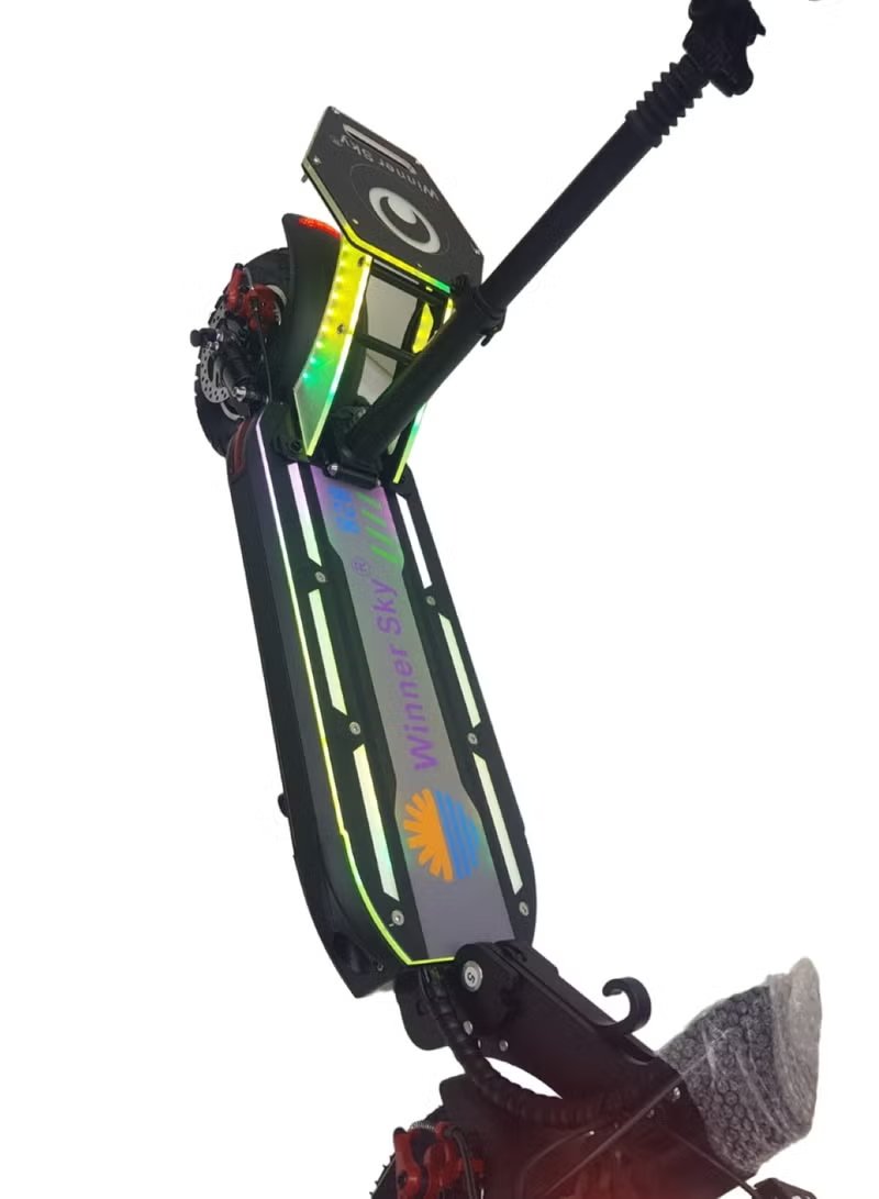 Winner Sky K1 Electric Scooter: Unleashing 2200W Power at 48V 15Ah (Black) - Mumzar.com