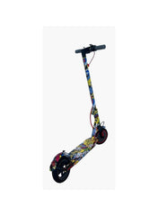 Winner Sky Mi 365 electric scooter with colorful graphic design and black handle grips
