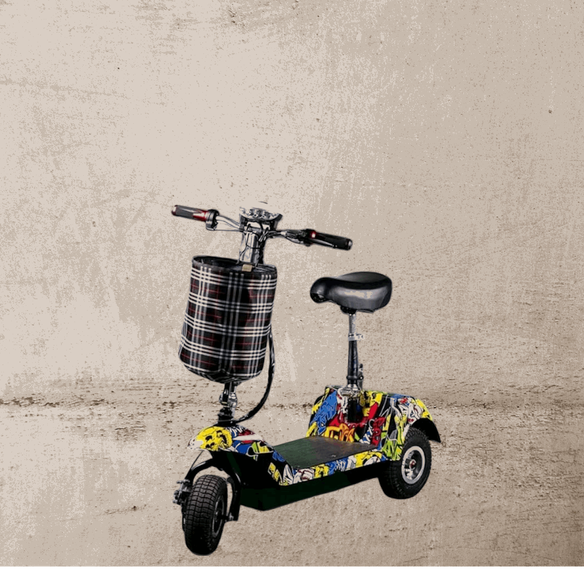 Winner Sky Mobility Scooter with Seat and Basket - Mumzar