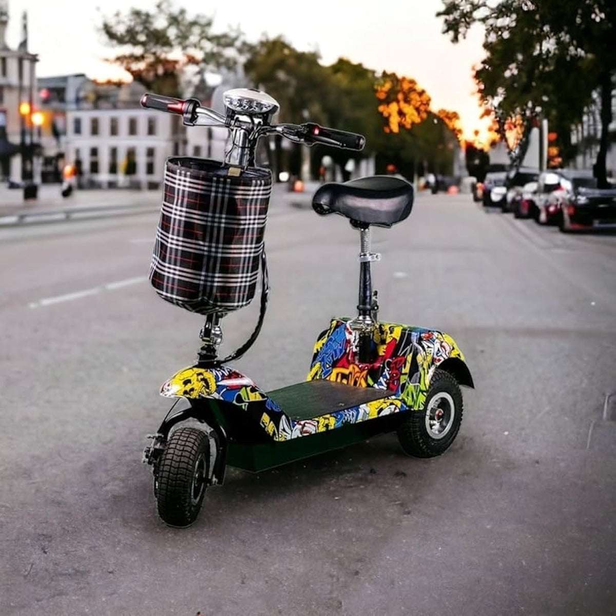 Winner Sky Mobility Scooter with Seat and Basket - Mumzar