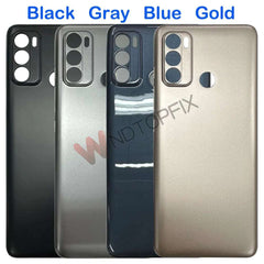 Mumzar Motorola Moto G60 back cover replacement in black gray blue and gold slim protective case