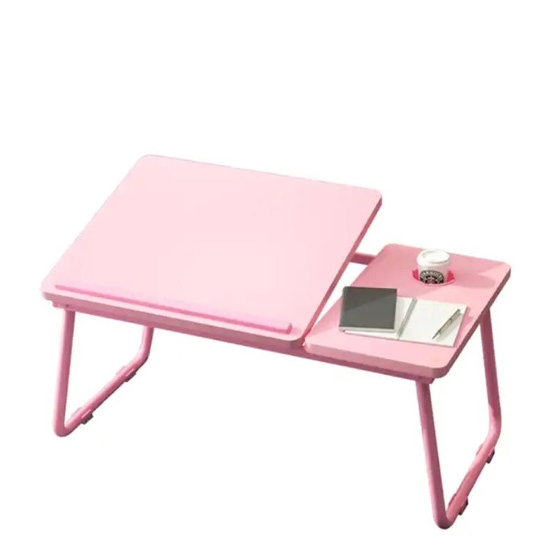 Wood Multi Purpose- Adjustable Laptop Desk For Study And Reading With Foldable Non Slip Legs - Mumzar.com