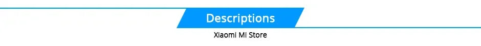 POCO X7 Pro global version smartphone banner showing Descriptions header and Xiaomi Mi Store logo