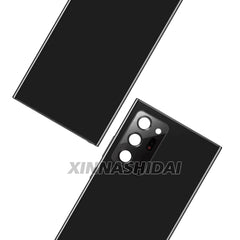 Mumzar black glossy Samsung Galaxy Note20 Ultra back cover with precise camera cutouts and slim profile
