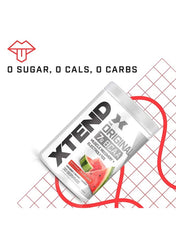 SCIVATION XTEND Original BCAA supplement for muscle recovery with zero sugar and carbs in a watermelon flavor