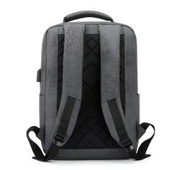 Huitich large capacity travel bag gray backpack with padded adjustable shoulder straps