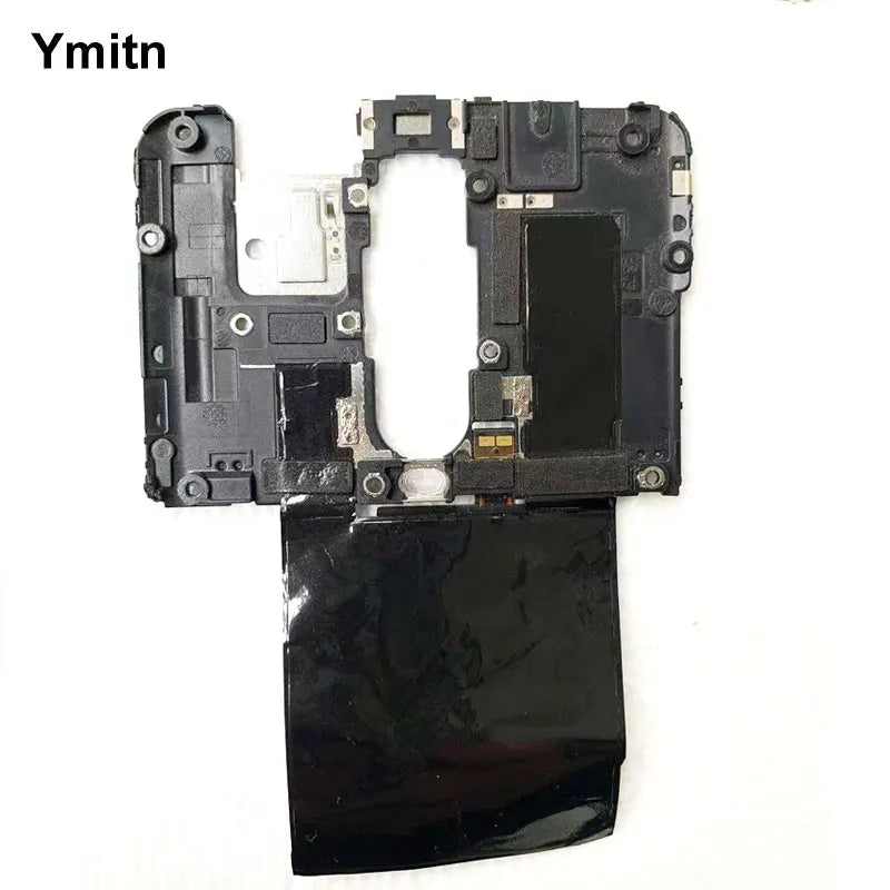 Redmi Mi 9T motherboard protection cover black internal chassis shield with adhesive flex cable replacement part